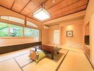 スタンダード客室 温泉内風呂付き/高浜虚子などの文人墨客がお泊まりになりました。