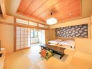 スタンダード客室 ツインベッド・シャワーブース付き/新井旅館で唯一のツインベッドタイプの客室です。