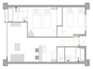 カジュアル2ベッドルーム(別館)60u以上の角部屋、オーシャンビュー