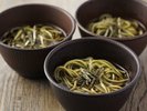 朝食ビュッフェ 茶そば