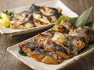朝食ビュッフェ 焼き魚