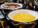 朝食ビュッフェ スクランブルエッグ