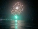 伊東市海上の花火
