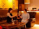 ラウンジ乾杯