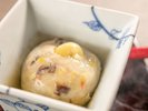 【季節の会席】秋(2026年9月〜11月)蒸し物 豊年蒸し 蕎麦の実餡