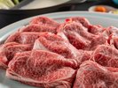 【国産牛のしゃぶしゃぶを2種の出汁で】