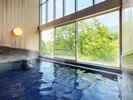 【ホテル棟大浴場】(石づくりのお風呂)※ご利用料を別途頂戴いたします。