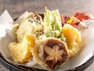 秋の恵みの天ぷら【秋限定メニュー】