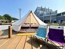 ◆オーシャンテント 晴れた日には潮風を浴びながらごゆっくりと。