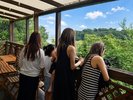 バルコニーから見える景色は絶景です!