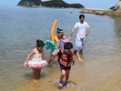 当館プライベートビーチで思いっきり遊べます!