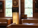 ロビーは清潔感がありながらも昔懐かしいほっとする雰囲気