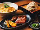 【ランチ】大好評のA5黒毛和牛を使用したメニューや、こだわりのお蕎麦、ボリューム満点の丼ぶりをご用意