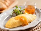 朝食 オムレツ〜南高梅の和風ソース〜 ※イメージ