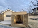 【水風呂&半露天ととのい場】サウナでしっかり温まった後は、冷たい水風呂でクールダウン。