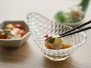 【夕食】季のしずく 焼き茄子ポン酢 帆立と共に ※イメージ