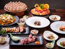 【夕食】和食の繊細さと洋食の優雅さを融合させた彩り豊かなお料理の数々 ※イメージ