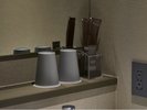 【客室備品】素材の50%を占めるバンブーメラニンで作られたカップ。少しでも環境に良い物を。