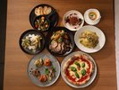 HATAGO HIKONEの『PIZZERIA AZZURRI』でイタリアンディナーコース