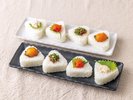 朝食ビュッフェのおにぎり