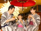 【選べるウェルカムドリンク】 地元のおすすめドリンクをお好みで。一番人気はやっぱり地ビール♪