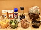 ビュッフェ朝食無料