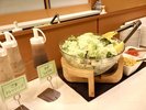 ビュッフェ朝食無料