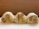 秋限定「栗と鶏のおにぎり」