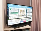 客室のテレビでレストランなどの混雑状況が確認できます。