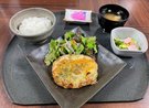 チーズハンバーグ定食