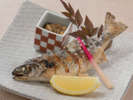 【料理】岩魚塩焼き