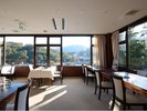 【レストラン うみかぜー湖風ー】湖を眺めながら朝食、ランチ、夕食をお楽しみください。