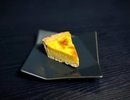 <<自家製カスタードフラン>>2025春デザート飯山の卵を使用、手作りのデザートです