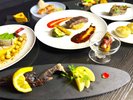 県内産の食材と手作りにこだわり、シェフWAKUIが「ここでしか食べれない料理」を季節に合わせてご提供