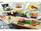 2026年夏の創作コース料理、少し量を減らした美味少食プランです
