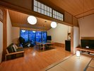 椿館【渓月】広い和室と専用温泉が自慢のお部屋です