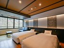 本館和洋室【松風】眺めの良い温泉が自慢のお部屋です。