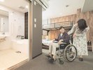 広々設計で車椅子でも動きやすいお部屋です※使用感イメージ