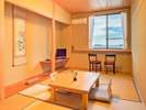 【日本海一望】移り変わる菊ヶ浜の景色に癒されて♪和室10〜12帖 (一例)/波の音・潮風が心地いい