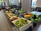 朝食バイキングでは新鮮な食材をご用意しております!