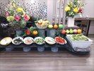 サラダも種類豊富にご用意しています。お好みのドレッシングでお召し上がり下さい♪