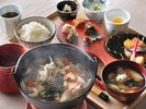 【朝食】広島の名物を「宮島しゃもじ」を模した器にご用意
