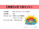 ◆女性下段キャビン概要