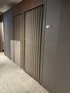 キャビン閉扉時※施錠はできません