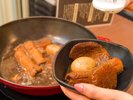 【朝食】静岡おでんは見た目ほど味が濃なくあっさり味です