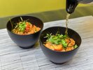 【朝食】ひつまぶしはだしをかけて食べるもまた美味し