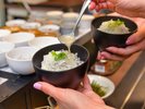 【朝食】しらすまぶしは1度で3種類の食べ方を楽しめます