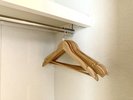 ハンガーもご用意しております