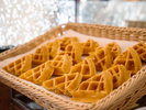 【朝食ビュッフェ】焼きたてパンと特製ワッフル『アメリカンワッフル』