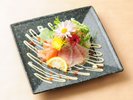 【ご夕食】新鮮な魚のカルパッチョ